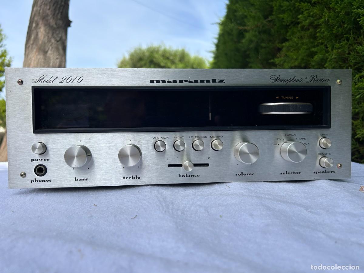 R&aacute;dios antigos: MARANTZ 2010 STEREO RECEIVER / FUNCIONANDO