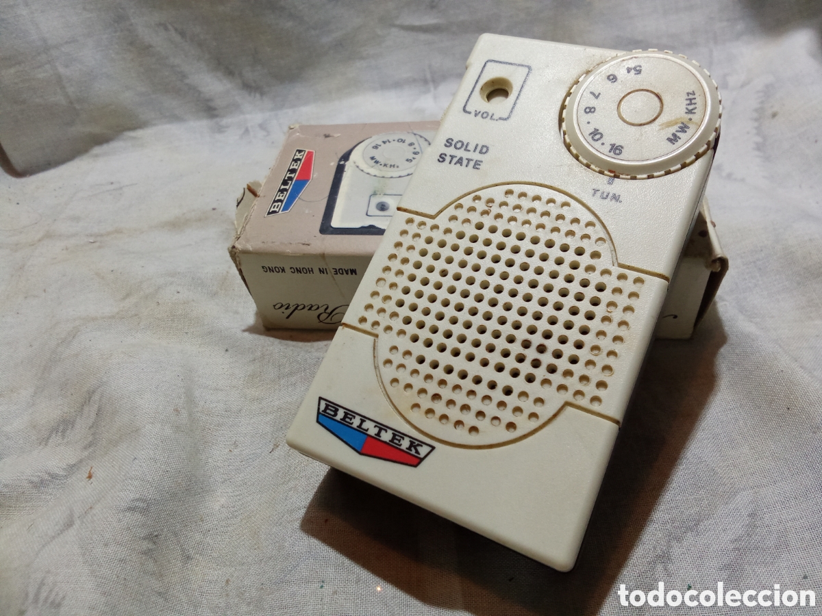 Radios Anciennes: RADIO PORTATIL BELTEK EN CAJA
