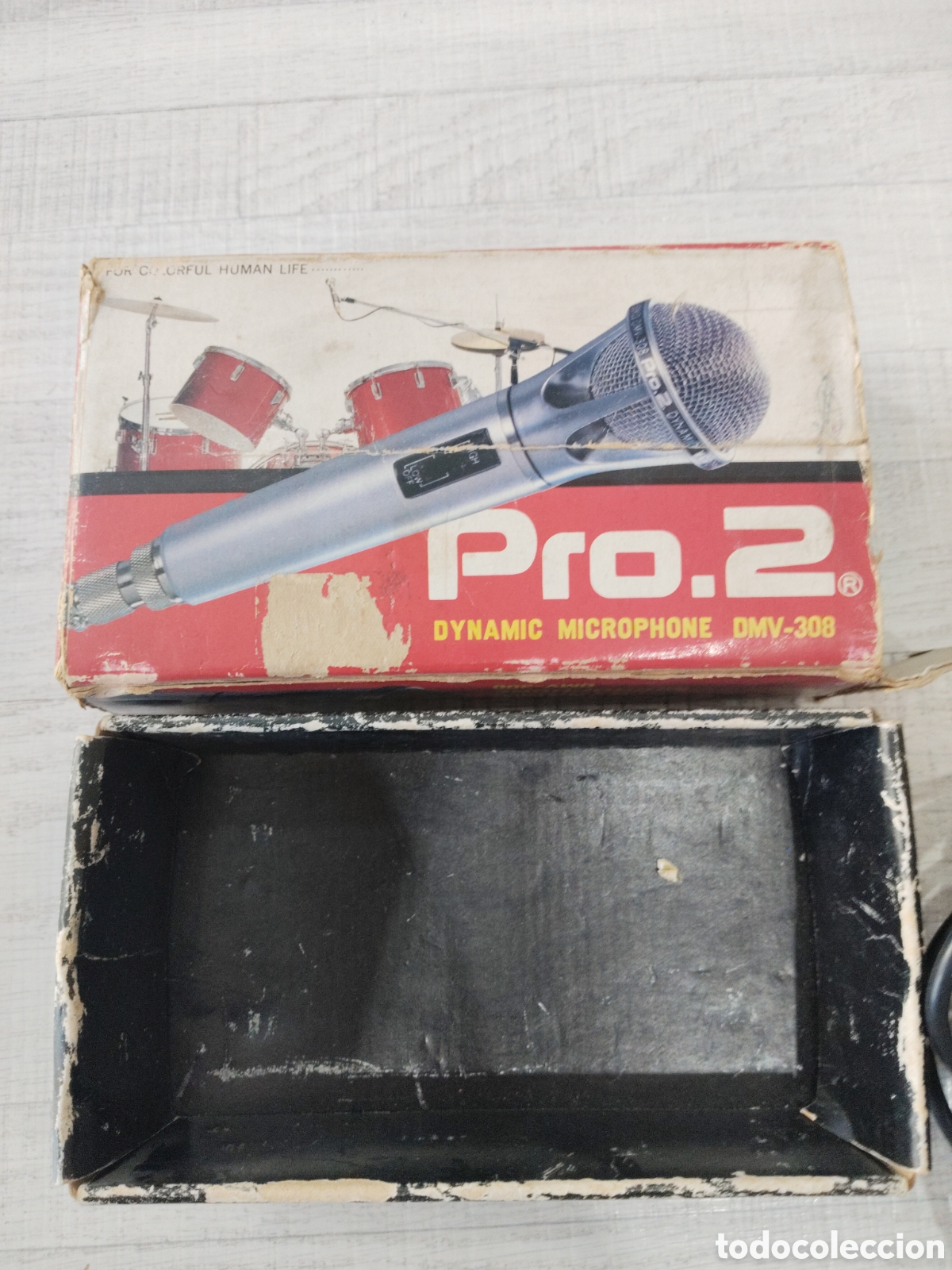 Radios antiguas: ANTIGUO MICROFONO PRO 2 DMV-308 - Foto 4
