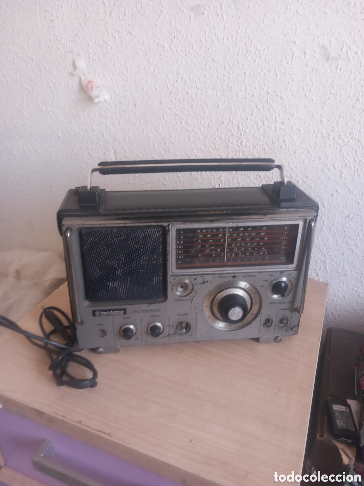 Radios antiguas: ANTIGUA RADIO VENTURER NO FUNCIONA BIEN,,VER FOTOS Y LEER DESCRIPCI&Oacute;N
