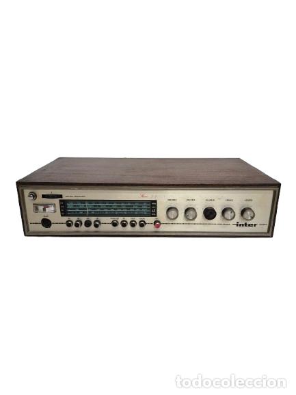 Radios antiguas: Receptor-Amplificador Est&eacute;reo - Marca Espa&ntilde;ola Inter Electr&oacute;nica - Serie Stereo 5-5 - Vintage