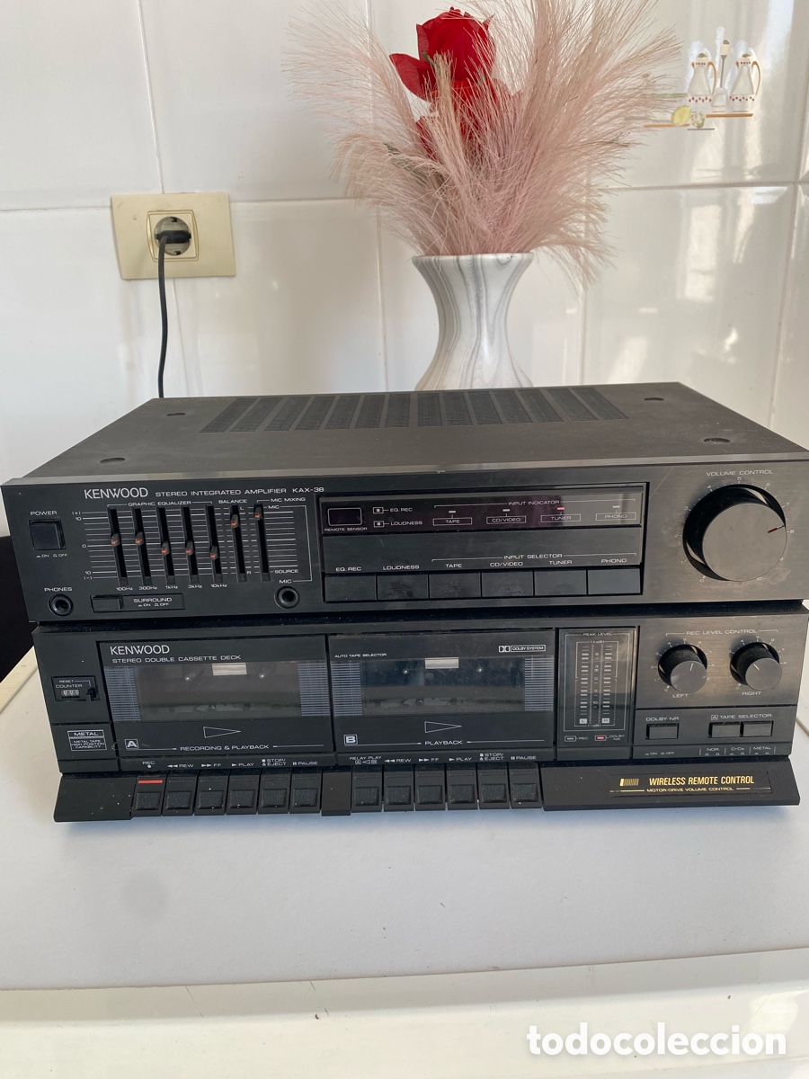 Radios antiguas: Amplificador Kenwood KAX-38 Vintage