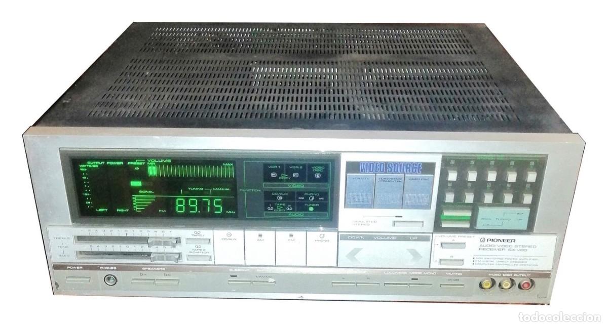 R&aacute;dios antigos: SOLO PARA MEXICO. Amplificador vintage Pionner XS-V80 1984 80w /Lea descripcion
