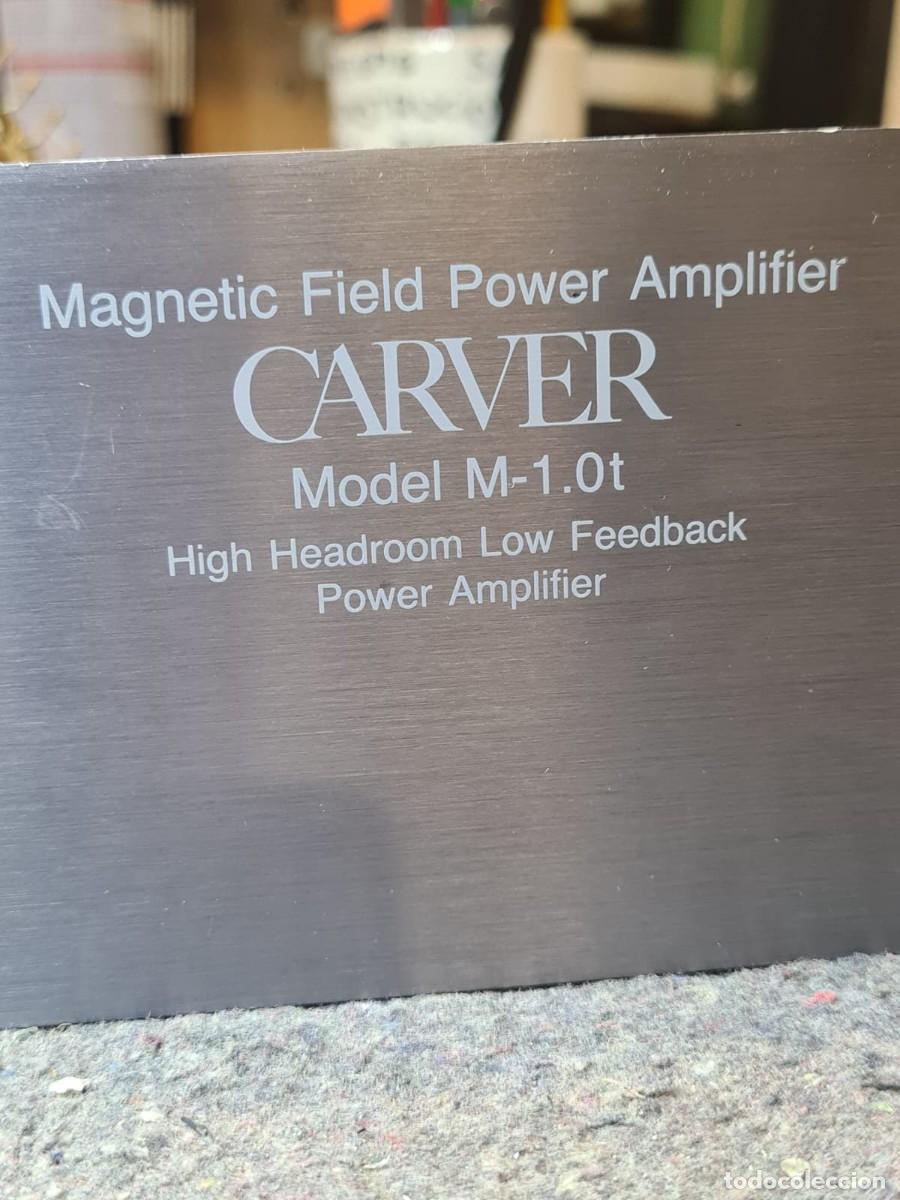 Old radios: Etapa de Potencia Carver M-1.0t (1986) &bull; Mitolog&iacute;a Bob Carver &bull; Actualizada Nivel Dios