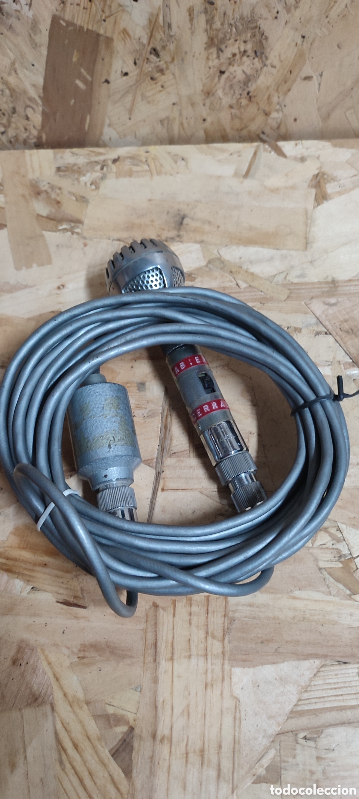 Radios antiguas: Antiguo micr&oacute;fono Melodium 76 A. Desconozco funcionamiento - Foto 7