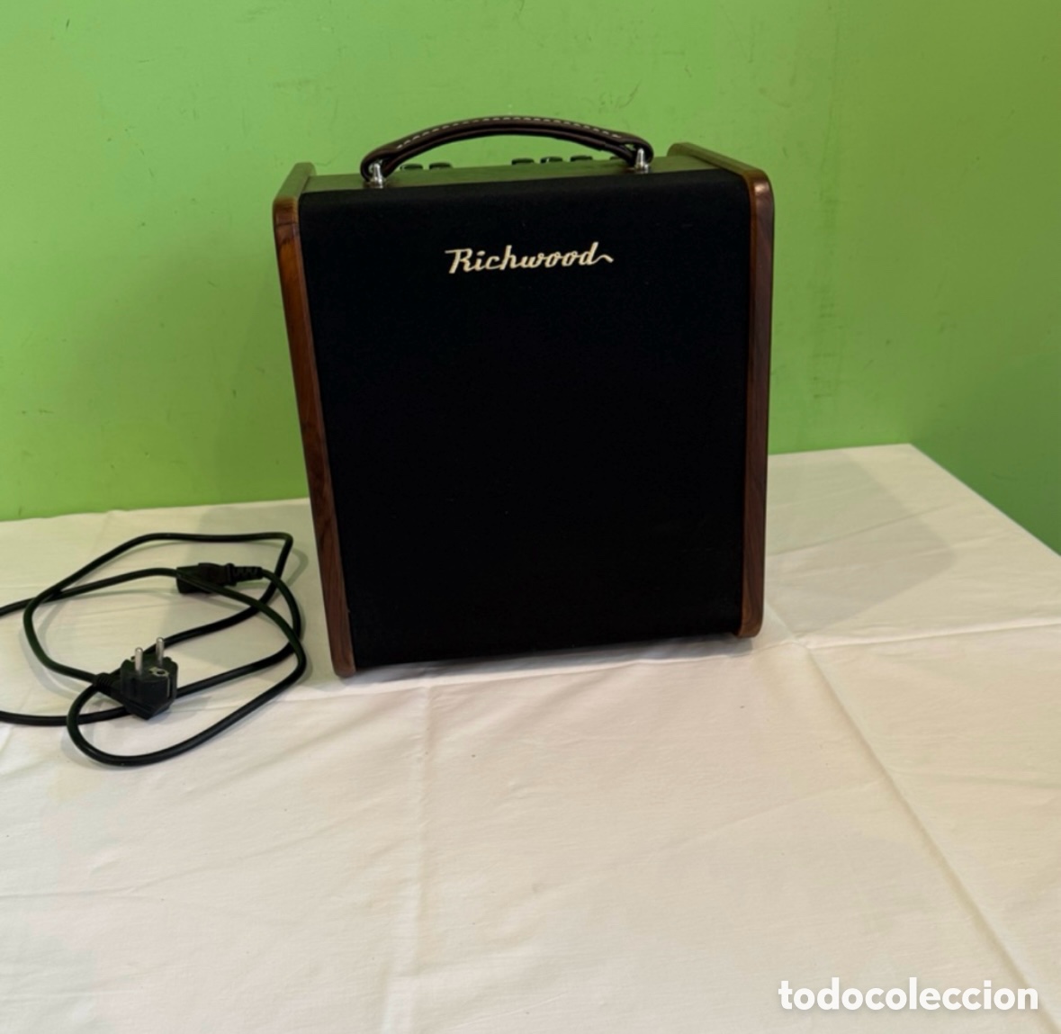 R&aacute;dios antigos: RICHWOOD RAC 50 AMPLIFICADOR DE GUITARRA AC&Uacute;STICA.
