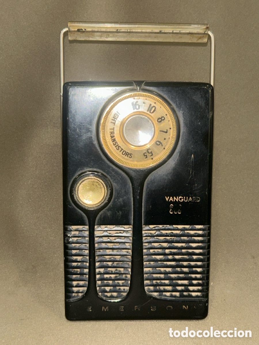 Radios antiguas: RADIO EMERSON VANGUARD 888 *VER FOTOS*