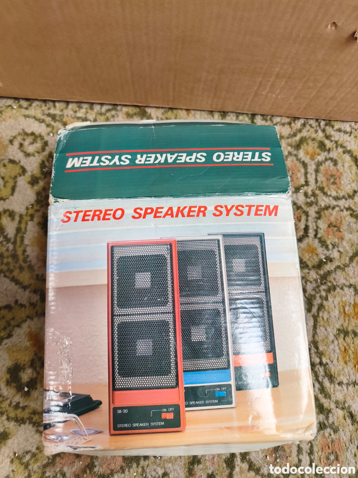Radios antiguas: Altavoces Est&eacute;reo Vintage Osaki SB-20 (A&ntilde;os 80/90) &ndash; Ideal Walkman / Retro