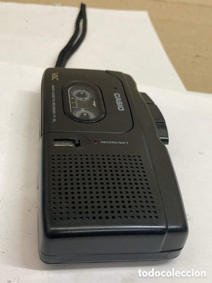 Radios antiguas: Grabadora Casio Micro cassette
