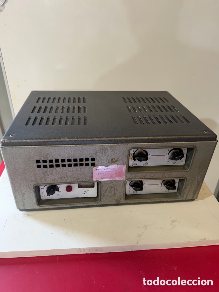 Radios antiguas: Amplificador Bouyer V&aacute;lvulas Vintage