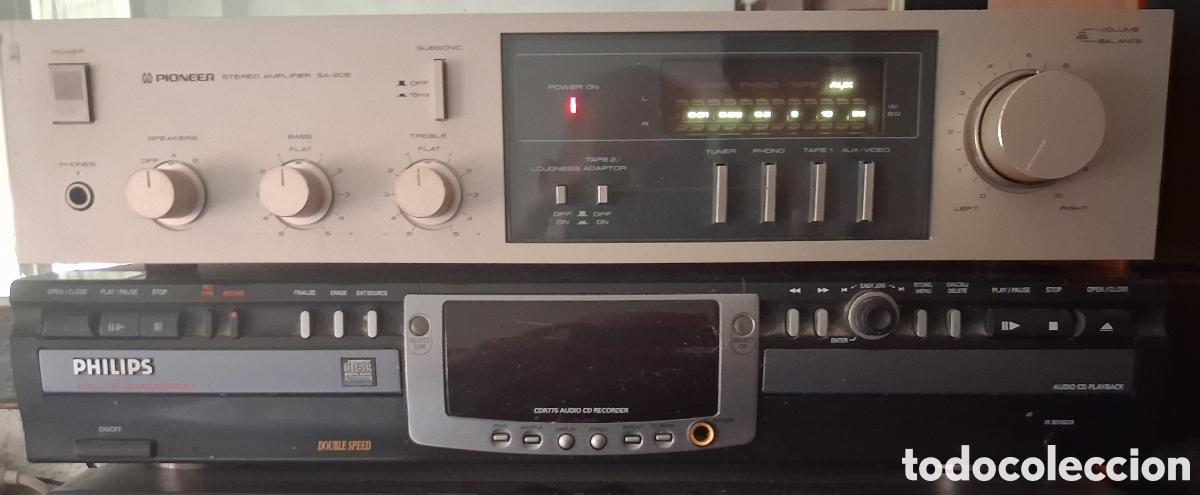 Radios antiguas: Amplificador Pioneer A205