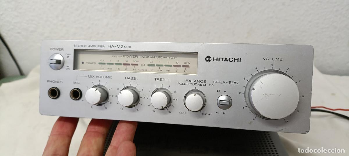 Radios antiguas: MINI EQUIPO DE MUSICA HITACHI - Foto 2