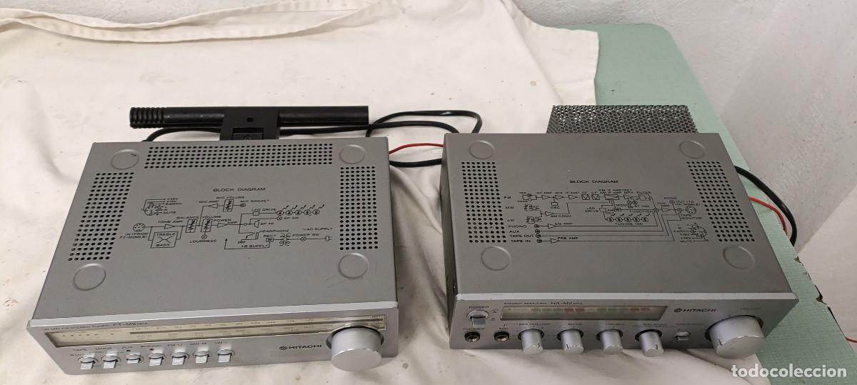 Radios antiguas: MINI EQUIPO DE MUSICA HITACHI - Foto 3
