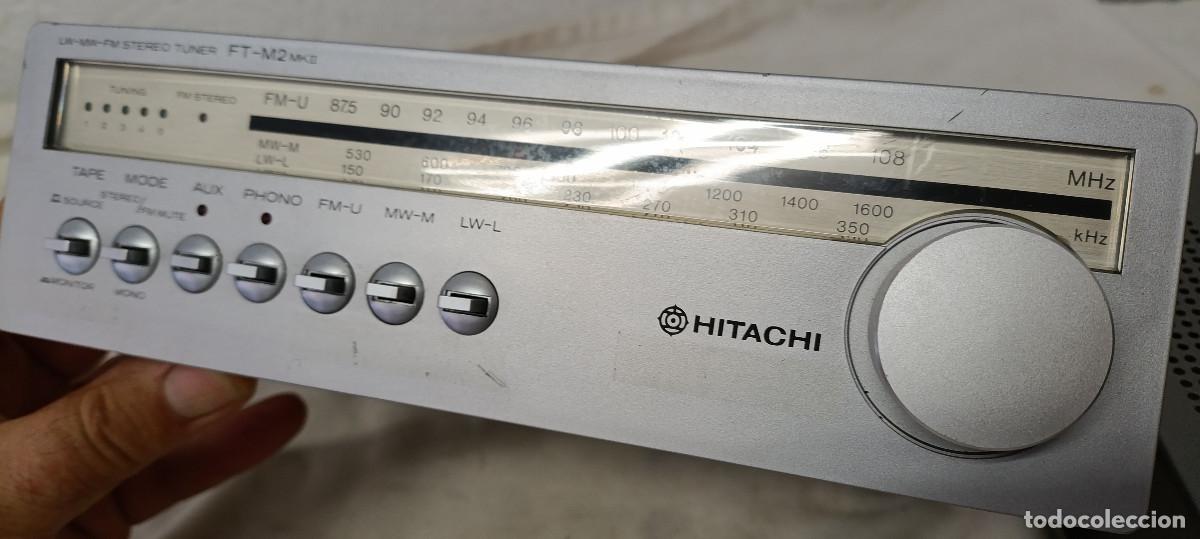 Radios antiguas: MINI EQUIPO DE MUSICA HITACHI - Foto 4
