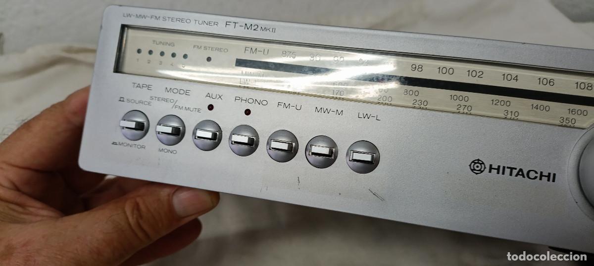 Radios antiguas: MINI EQUIPO DE MUSICA HITACHI - Foto 5