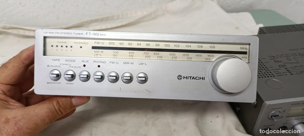 Radios antiguas: MINI EQUIPO DE MUSICA HITACHI - Foto 6