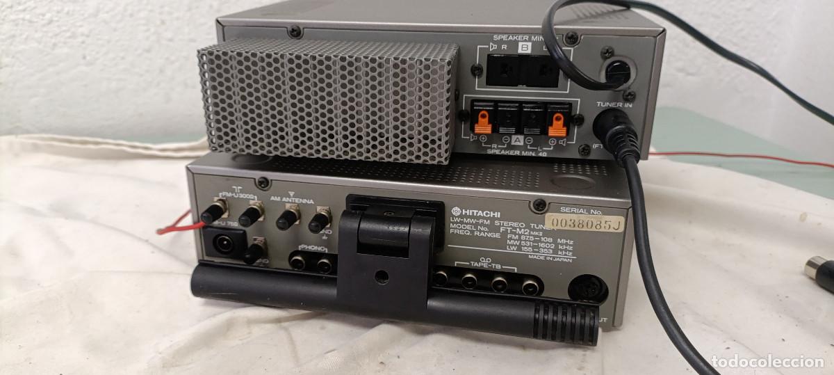 Radios antiguas: MINI EQUIPO DE MUSICA HITACHI - Foto 7