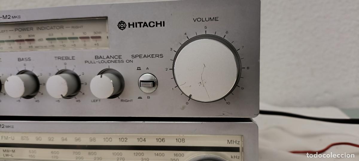Radios antiguas: MINI EQUIPO DE MUSICA HITACHI - Foto 10