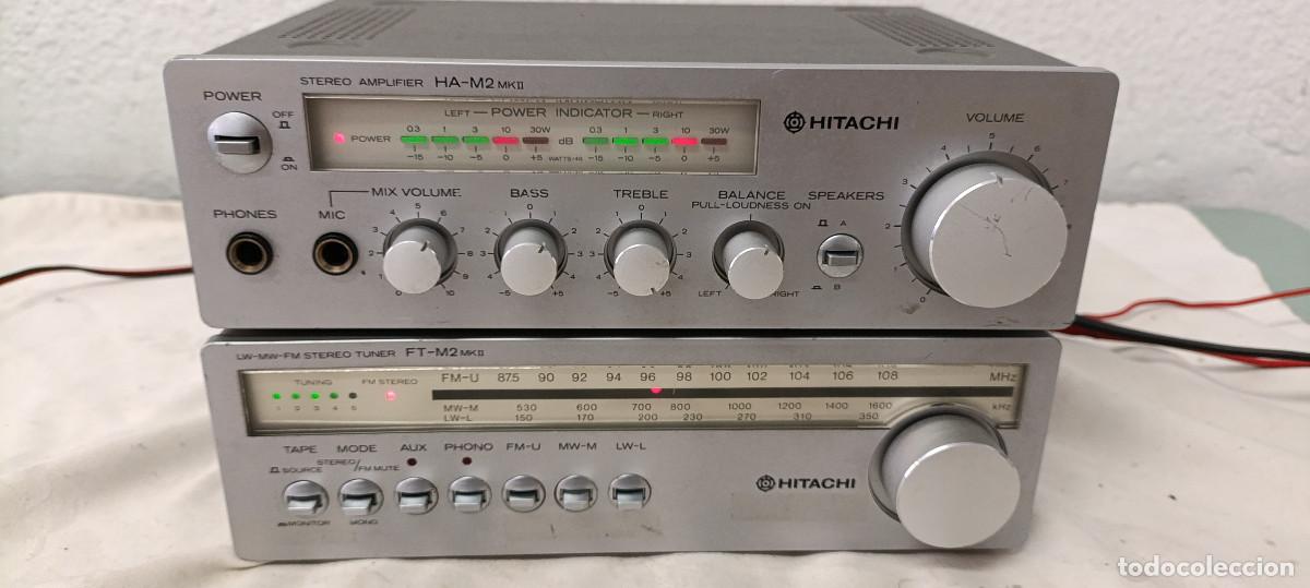 Radios antiguas: MINI EQUIPO DE MUSICA HITACHI - Foto 11