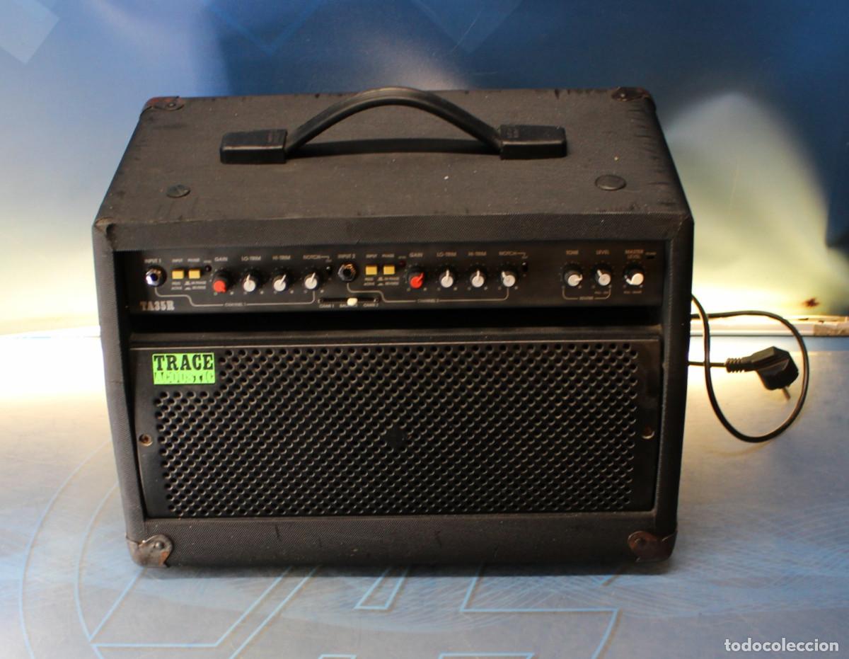 Radios antiguas: Amplificador Trace Elliot Acoustic TA 35R. UK, 90's.