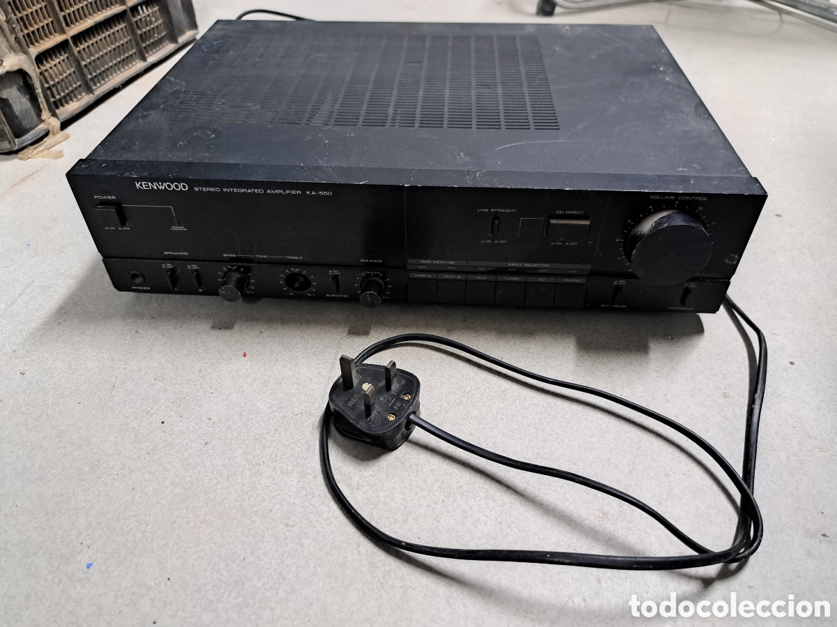 Radios antiguas: Jml Amplificador Kenwood. Stereo integrated amplifier KA-550