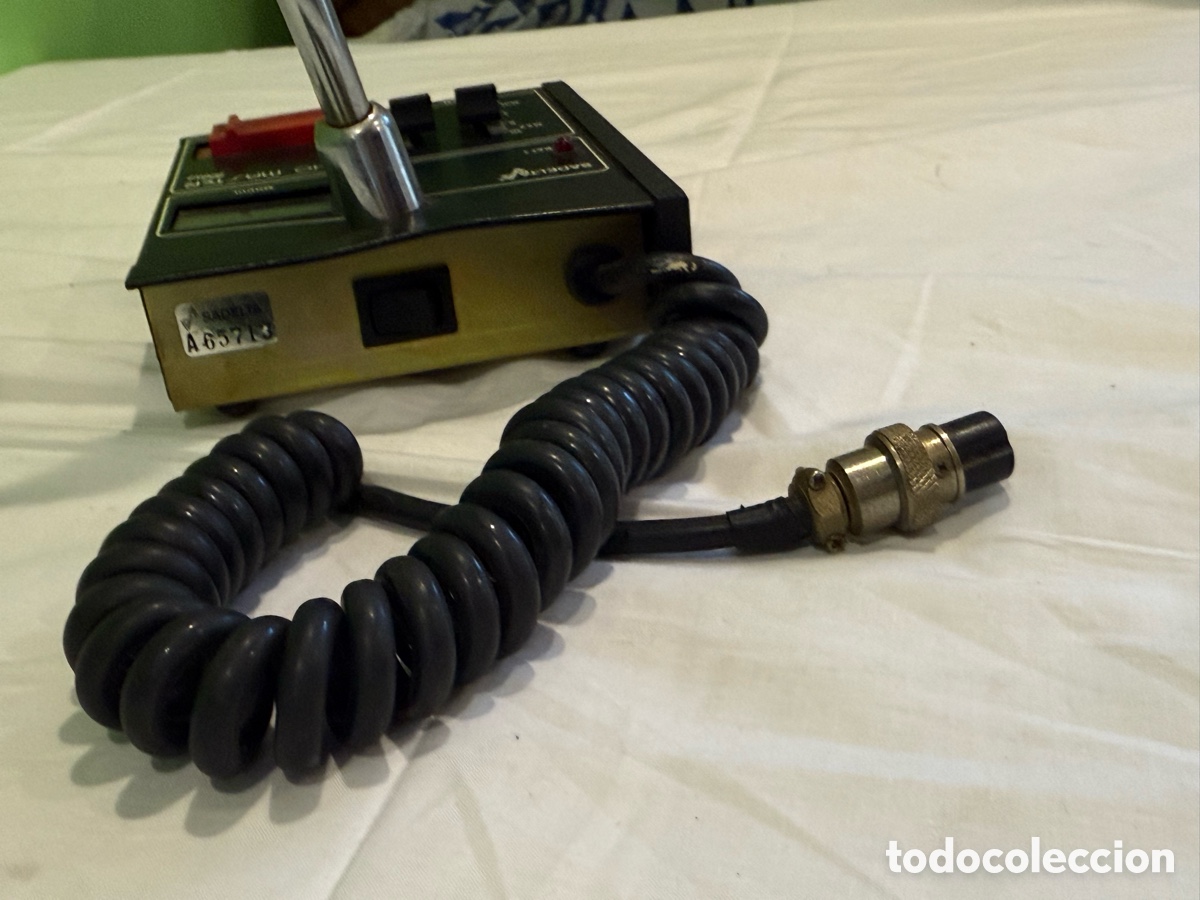 Radios antiguas: Micr&oacute;fono SADELTA Echo Master Plus &ndash; CB Radio Vintage - Foto 6