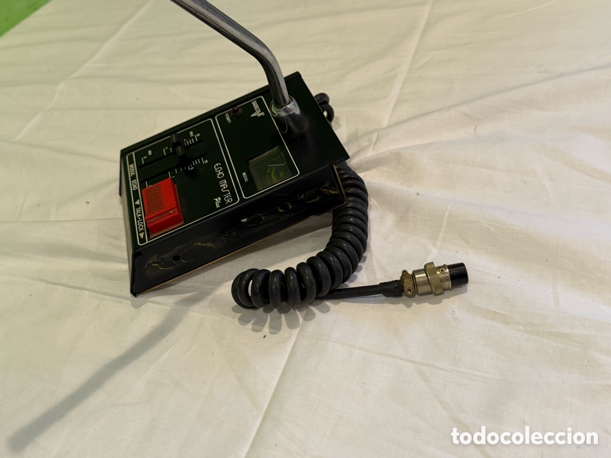 Radios antiguas: Micr&oacute;fono SADELTA Echo Master Plus &ndash; CB Radio Vintage - Foto 8