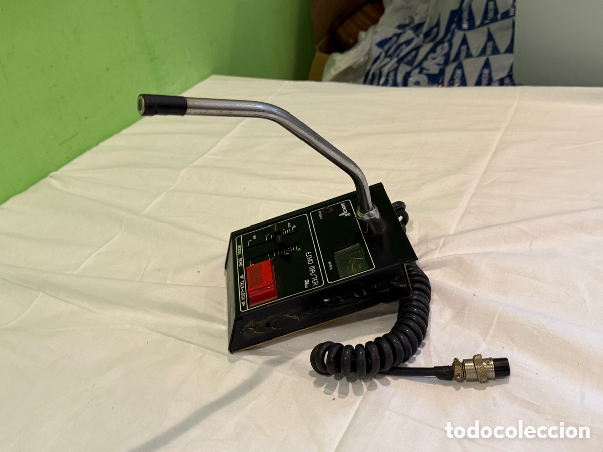 Radios antiguas: Micr&oacute;fono SADELTA Echo Master Plus &ndash; CB Radio Vintage - Foto 9