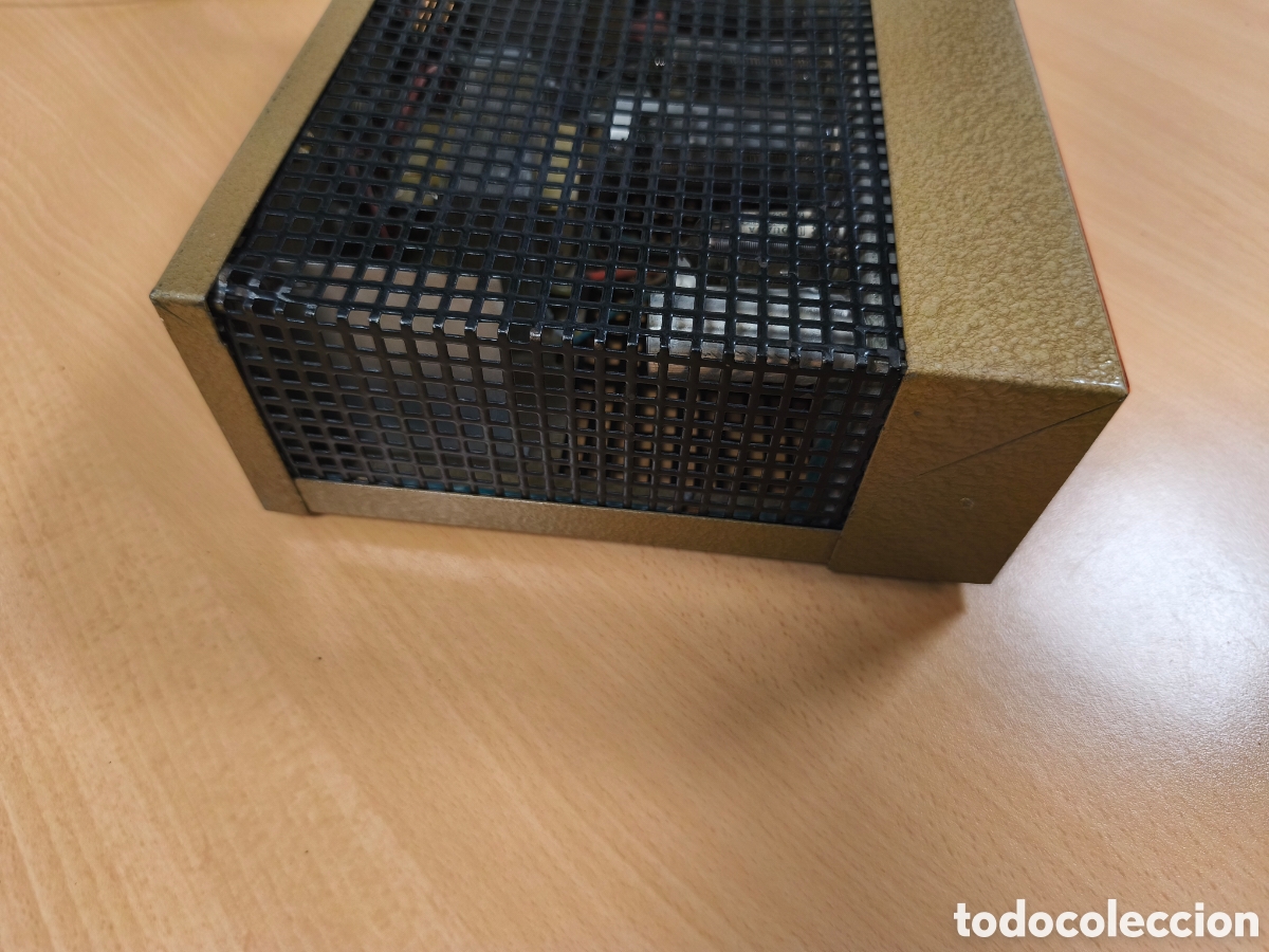 Radios antiguas: Amplificador de v&aacute;lvulas Optimus Mistral - Foto 5
