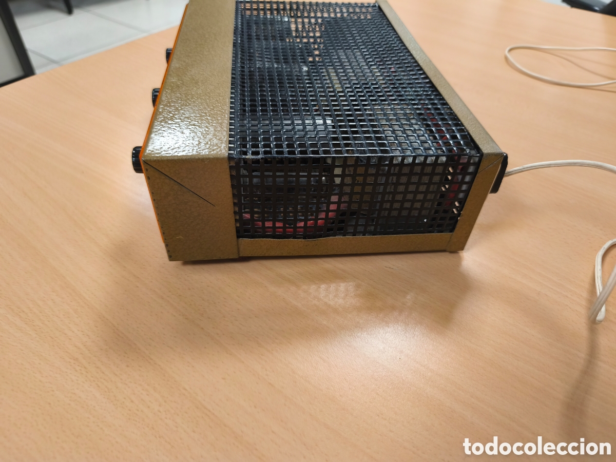 Radios antiguas: Amplificador de v&aacute;lvulas Optimus Mistral - Foto 6