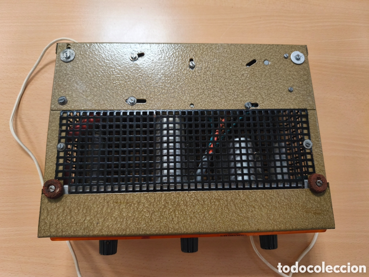 Radios antiguas: Amplificador de v&aacute;lvulas Optimus Mistral - Foto 9