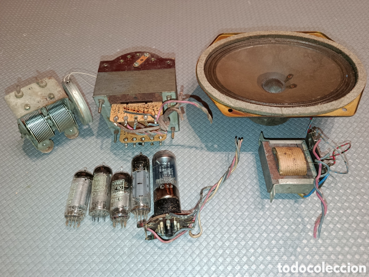 Alte Radios: Despiece radio Oceanic Croiseur Valvulas vacio lmaparas radio