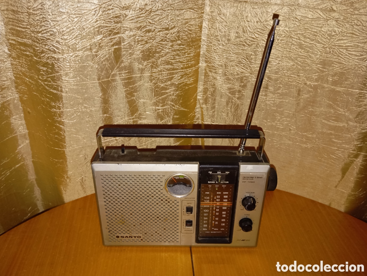 Alte Radios: Sanyo RP 7260 Radio antigua