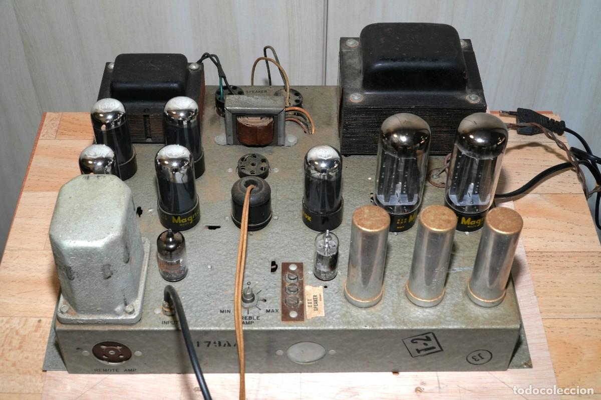 Alte Radios: ETAPA DE POTENCIA A VALVULAS DE ALTA FIDELIDAD AMERICANO DE LOS A&Ntilde;OS 50 - MAGNAVOX MODELO AMP 150