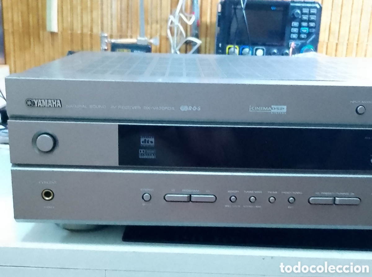 Radios antiguas: Amplificador Yamaha RX-430 Estereo/AV Revisado. Mando. Manual