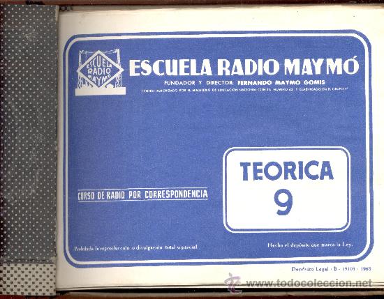 Radios antiguas: ESCUELA RADIO MAYMO - Foto 1