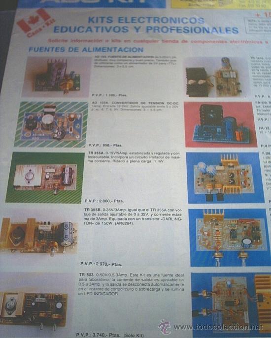 Radios antiguas: CATALOGO ADO KIT 1992 - Foto 1