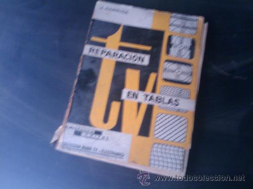 Radios antiguas: LIBRO REPARACION TV DE VALVULAS - Foto 1