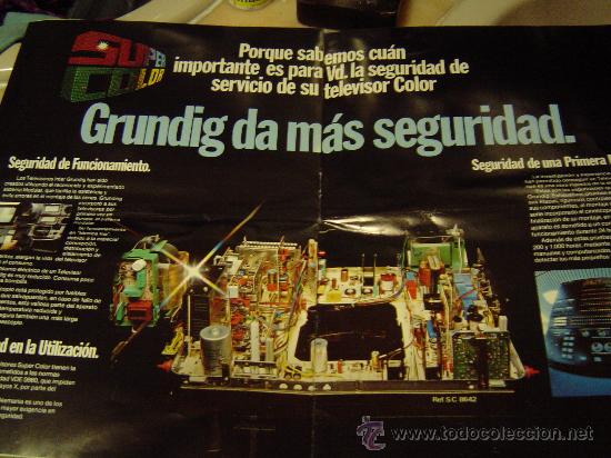 Radios antiguas: Publicidad de Televisor Inter Grundig - Foto 3