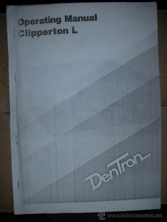Radios antiguas: MANUAL CLIPPERTON L DENTRON - Foto 1