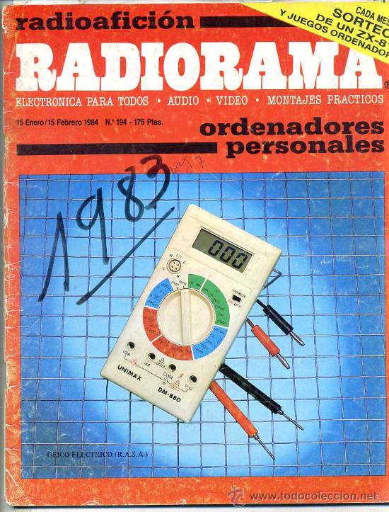 Radios antiguas: RADIORAMA N&ordm; 194 (1984) - Foto 1