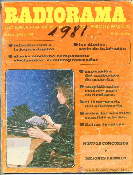 Radios antiguas: RADIORAMA N&ordm; 170 (1982) - Foto 1
