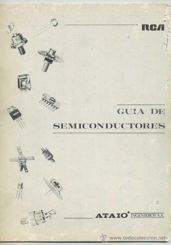 Radios antiguas: GU&Iacute;A DE SEMICONDUCTORES RCA - Foto 1