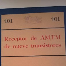 Radio antiche: &-CATALOGOTECNICO:RECEPTOR DE AM/FM DE NUEVE TRANSISTORES.(MINUVATT).AÑO1965.. Lote 31622052