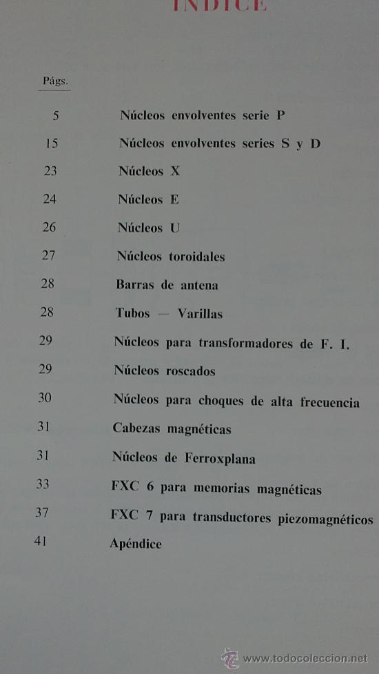 Radios antiguas: FERROXCUBE MINUVATT-A&Ntilde;O;65 - Foto 2