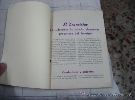 Radios antiguas: Libro sobre transistores - Foto 7