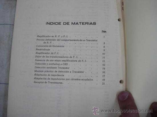 Radios antiguas: Libro sobre transistores - Foto 4