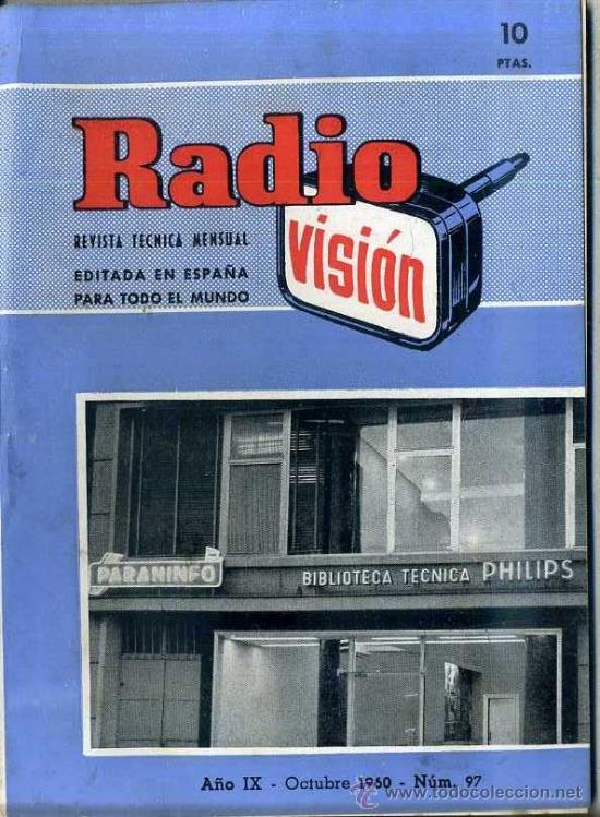Radios antiguas: RADIOVISI&Oacute;N N&ordm; 97 - OCTUBRE 1960 - Foto 1
