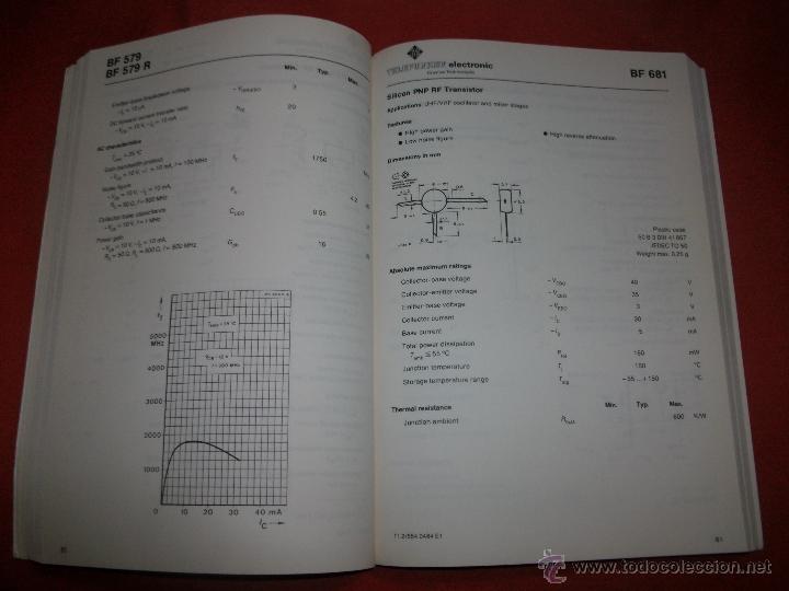 Radios antiguas: TRANSISTOR FOR RF APPLICATIONS (EN INGL&Eacute;S) - Foto 2