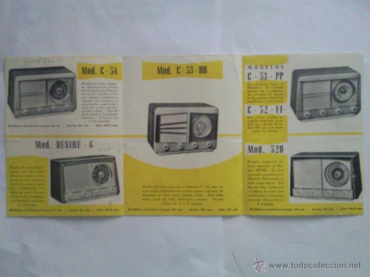 Radios antiguas: CATALOGO RADIOS, DIFERENTES MODELOS - Foto 3